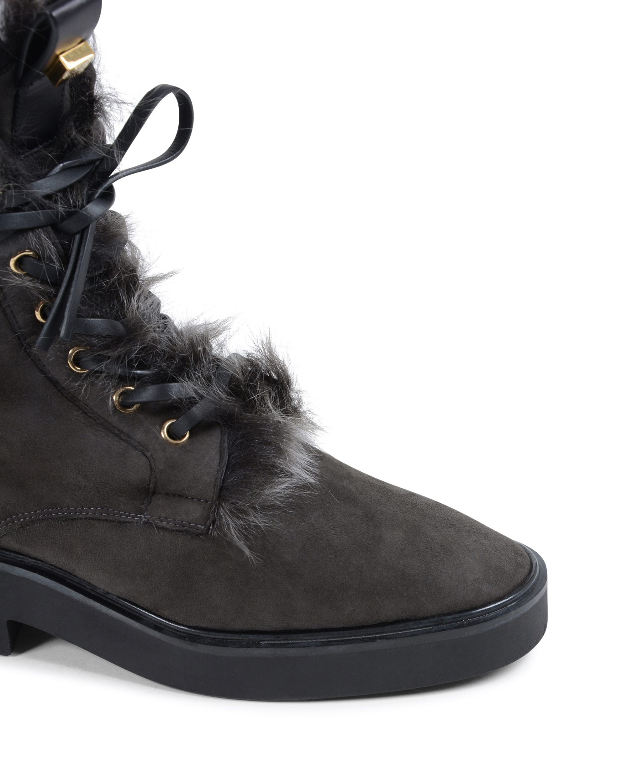 Stuart Weitzman Stivaletto corto da donna grigio scuro JISSIKA