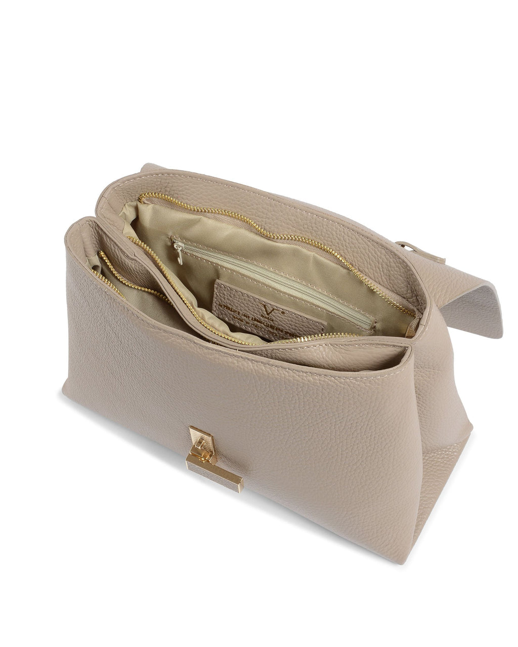 Borsa Donna V Italia Beige 10520 DOLLARO CAPPUCCINO