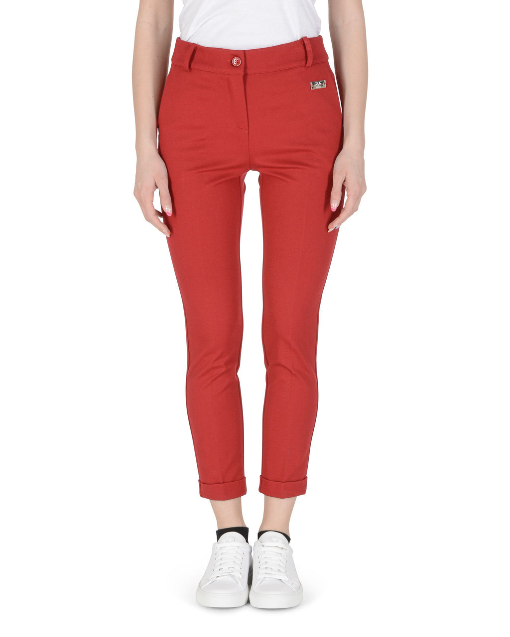19V69 Italia Pantaloni da donna rossi LEA PR ROSSO