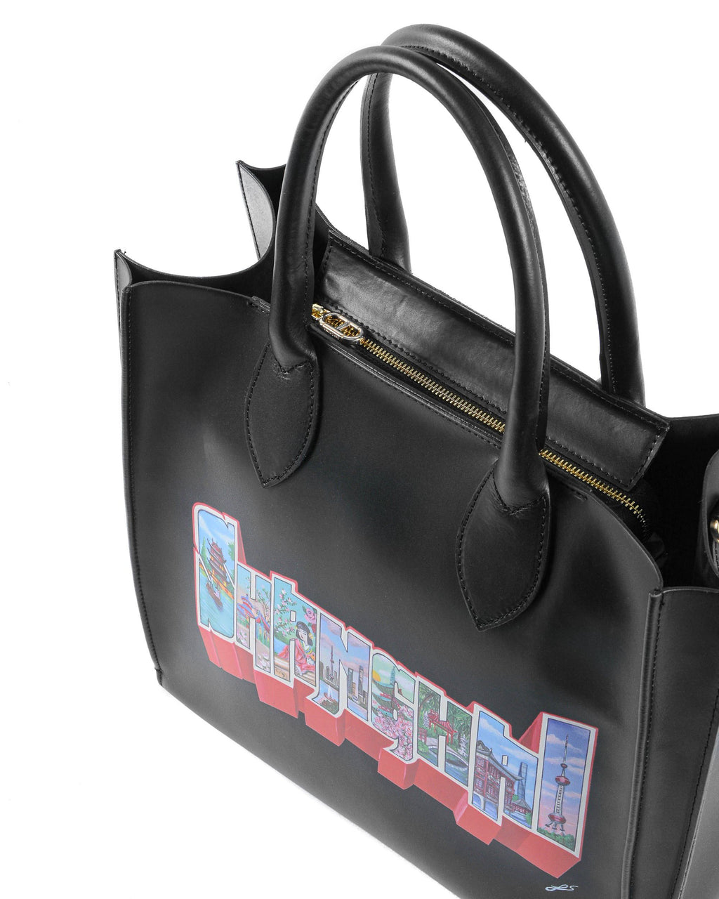 Borsa Shanghai Tote Grande - Nera