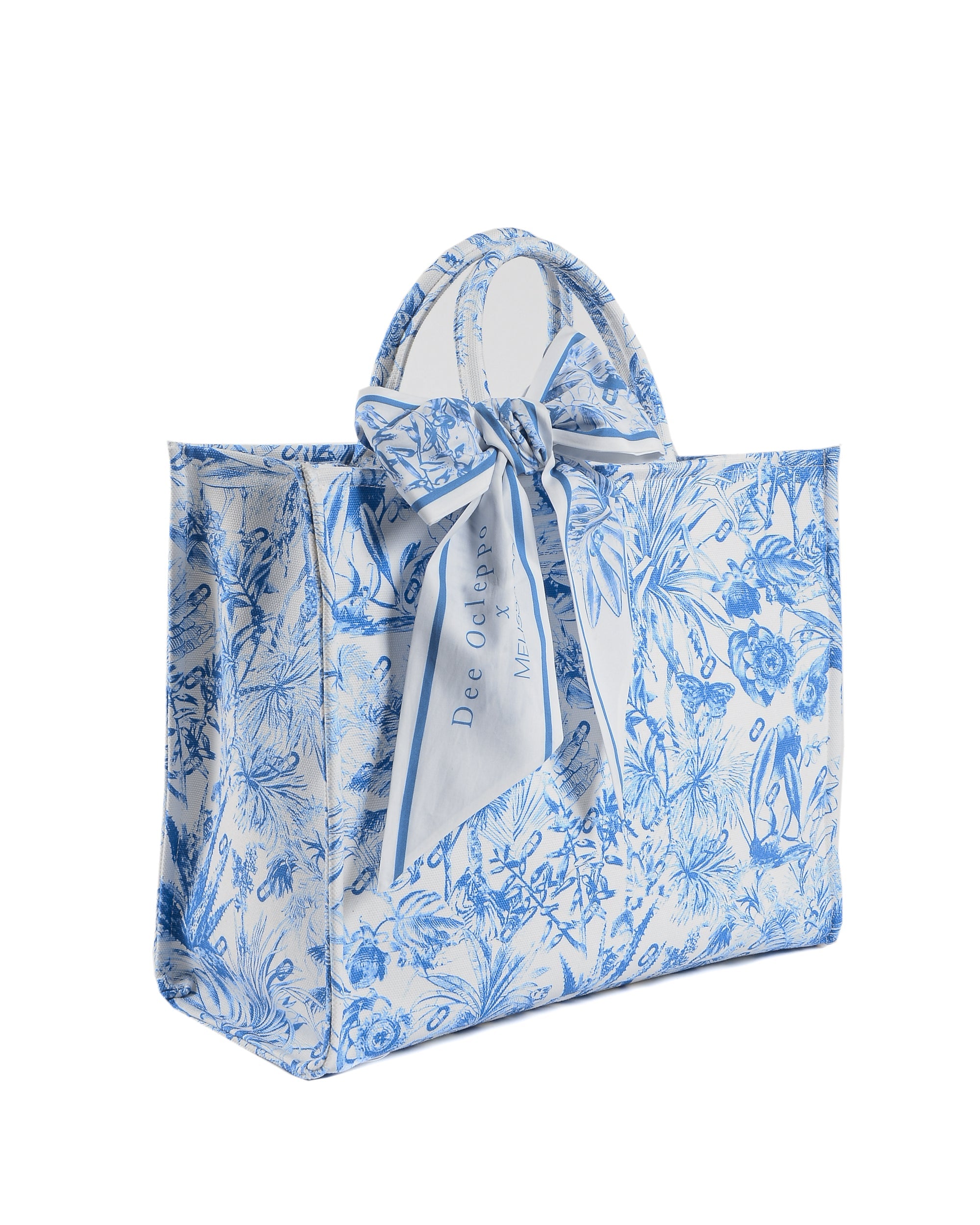 Borsa tote con stampa tropicale Dee & Melissa
