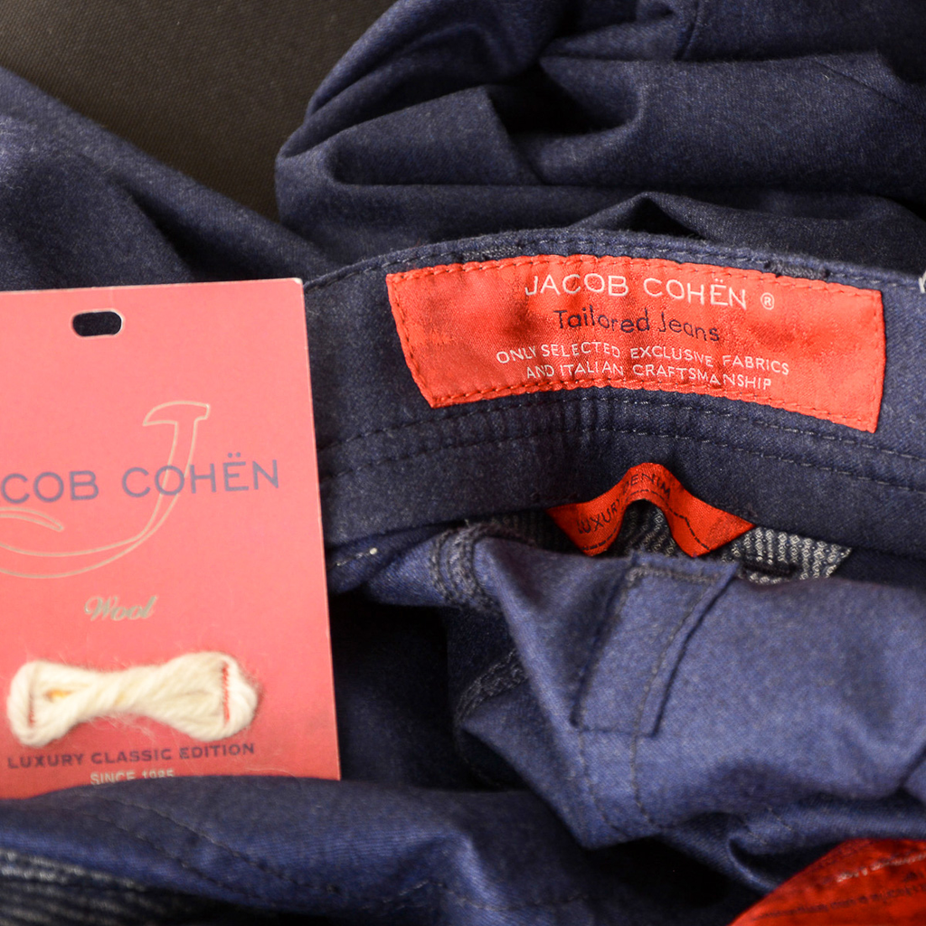 Pantaloni da uomo Jacob Cohen J620 blu