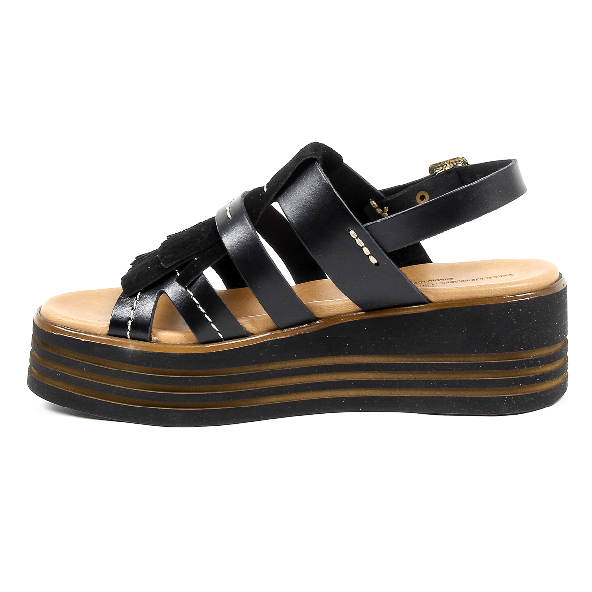 Sandalo flatform da donna V 1969 Italia