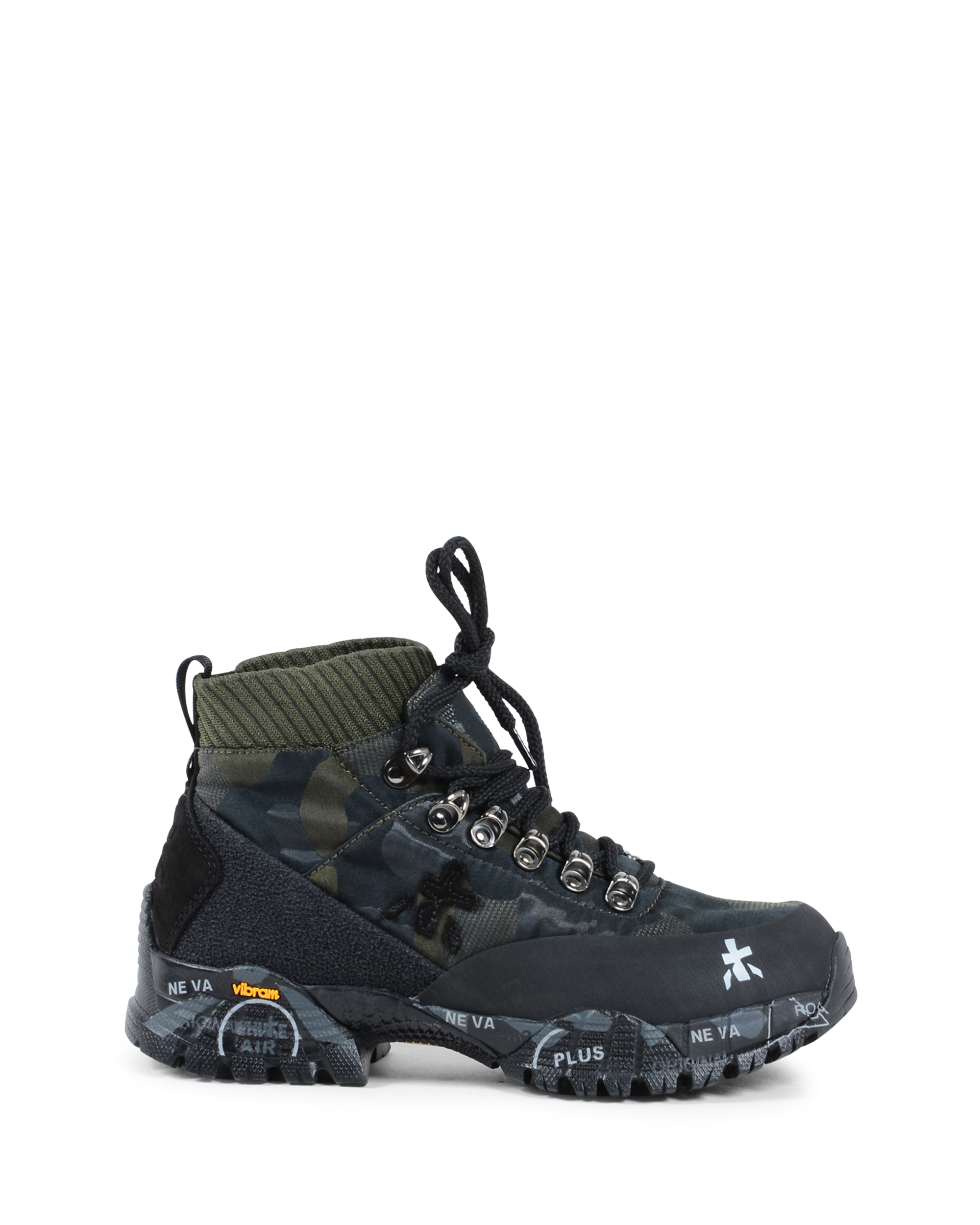 Premiata Sneaker da trekking da donna verde militare LOUTRECK 124