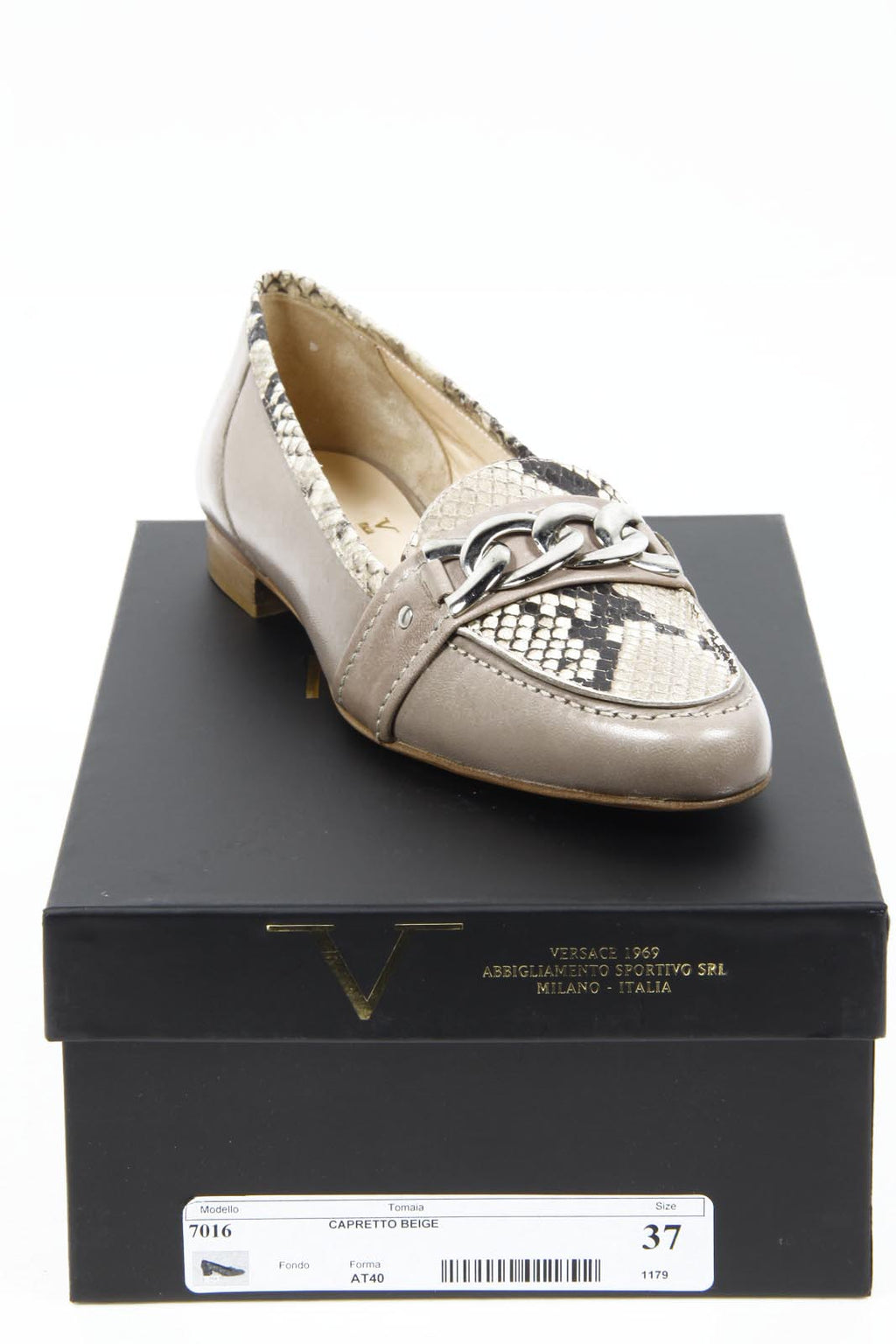 Mocassino da donna V 1969 Italia 7016 Capretto Beige