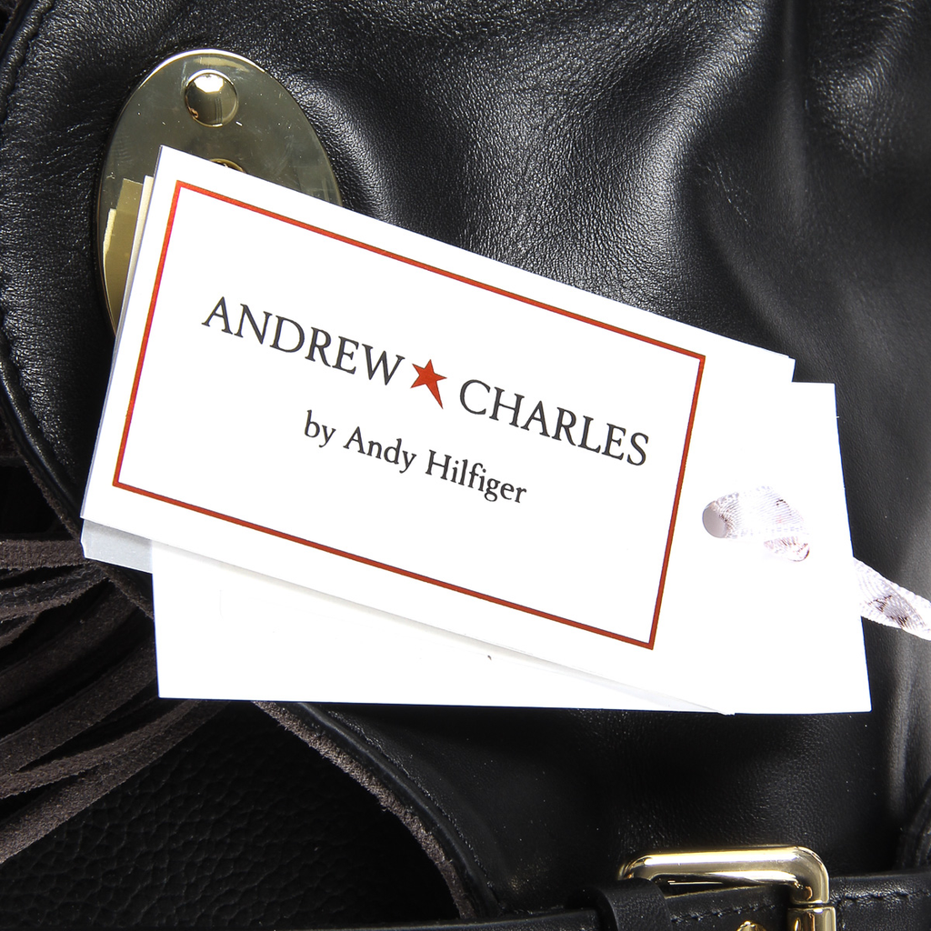 Borsa a mano da donna Andrew Charles nera LUCY