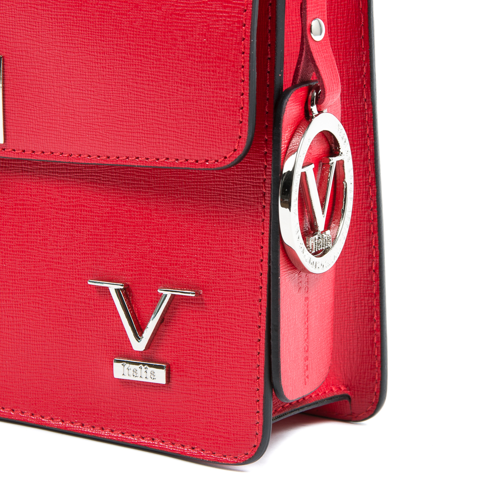 V 1969 Italia Borsa da donna rossa MORA