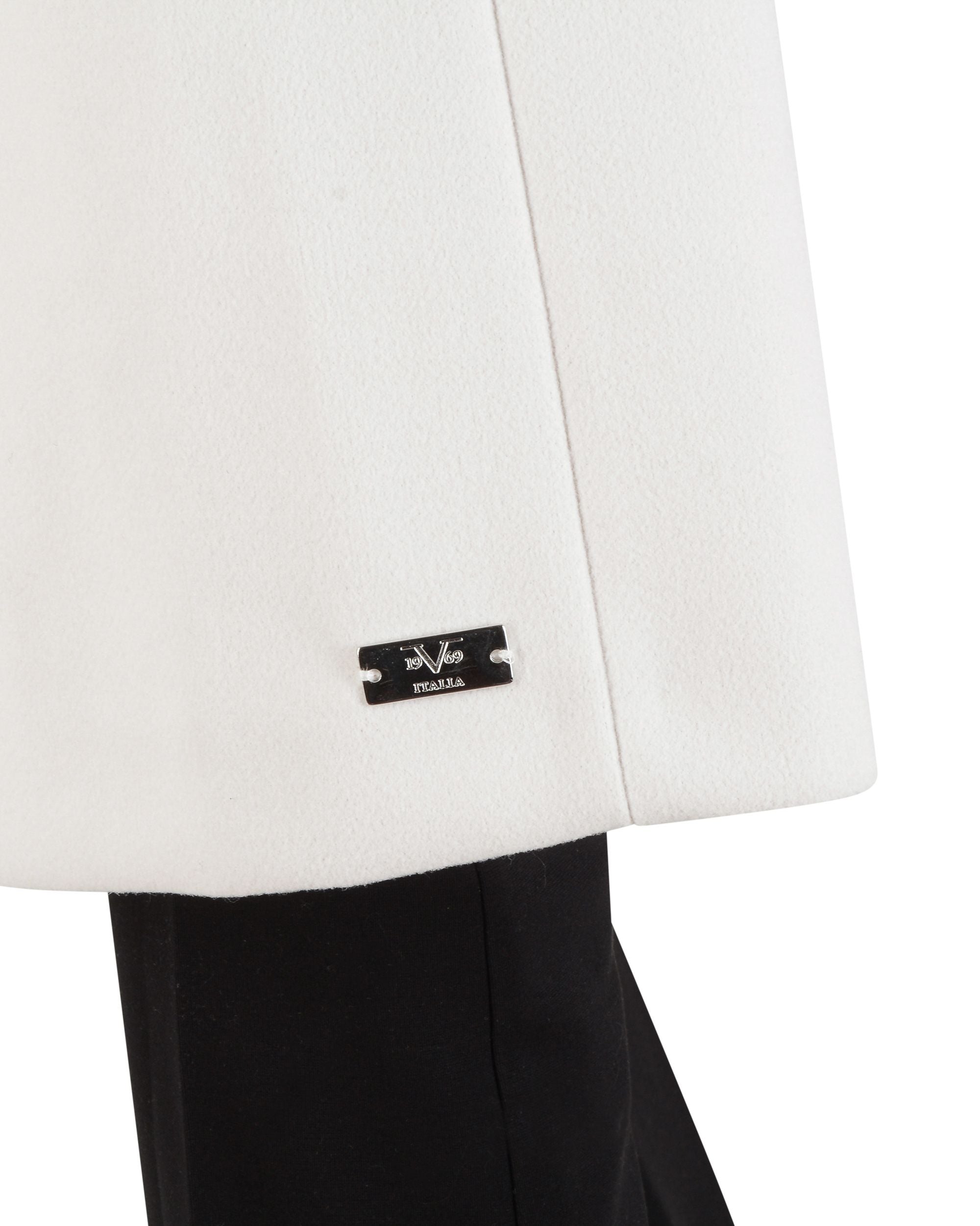 19V69 Italia Cappotto Donna Bianco AMINA BIANCO