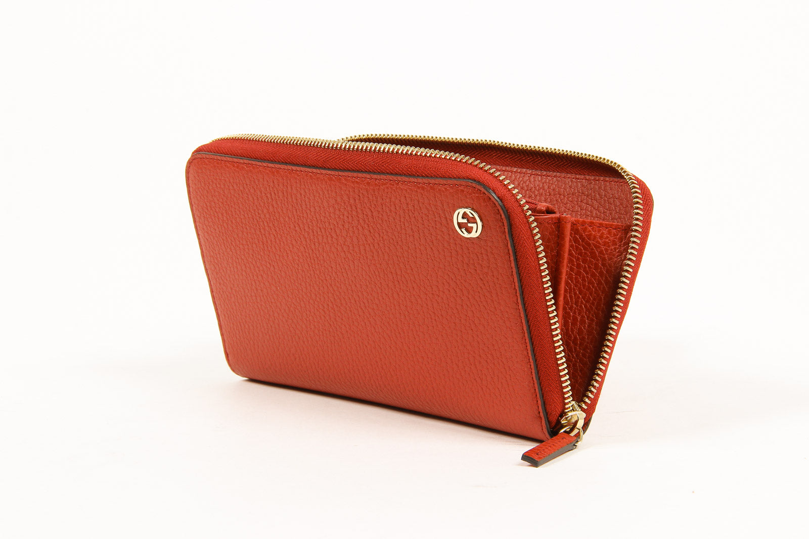 Borsa Gucci da donna con logo GG e cerniera