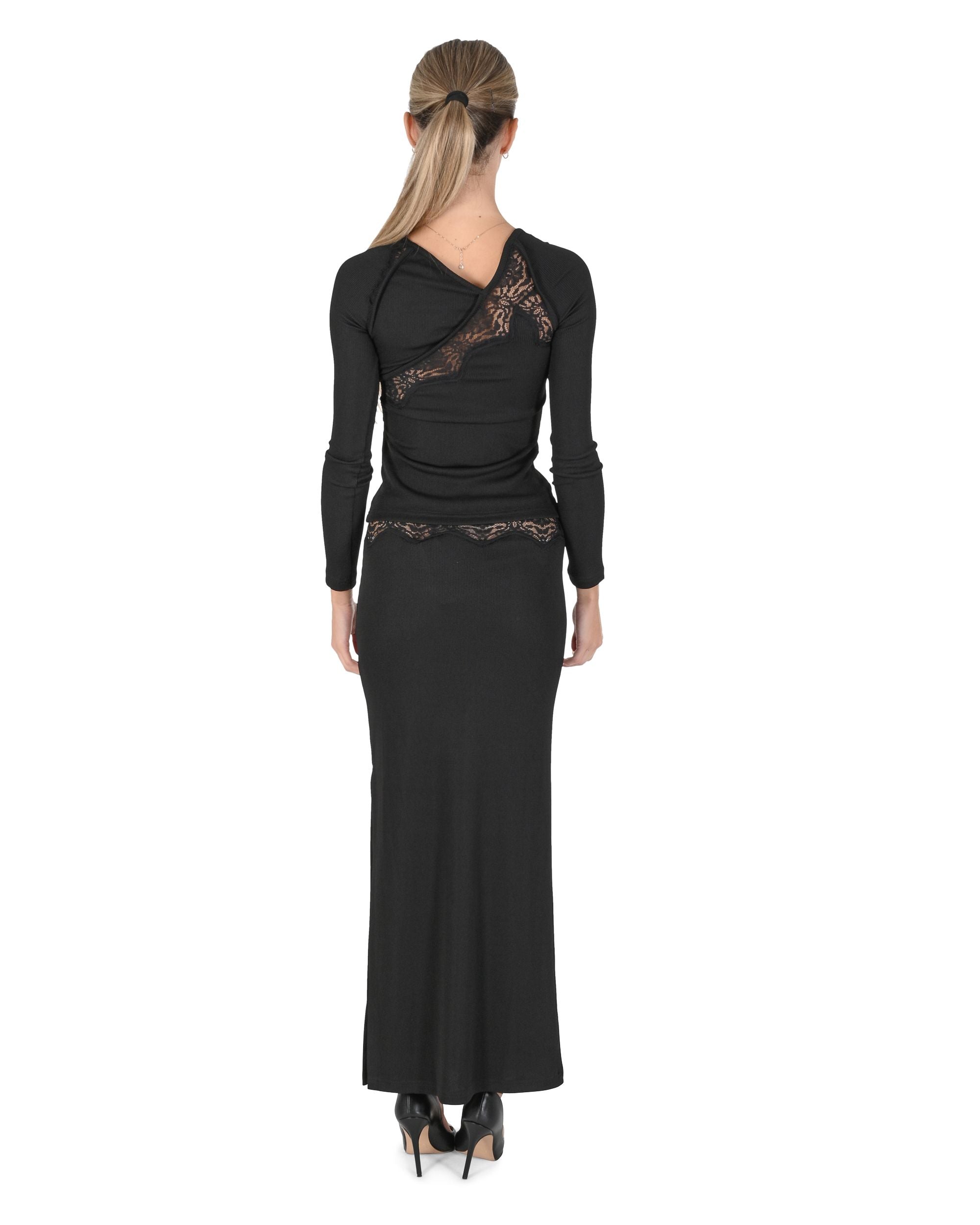 Gonna da donna Christopher Esber 24034120 NERO 801