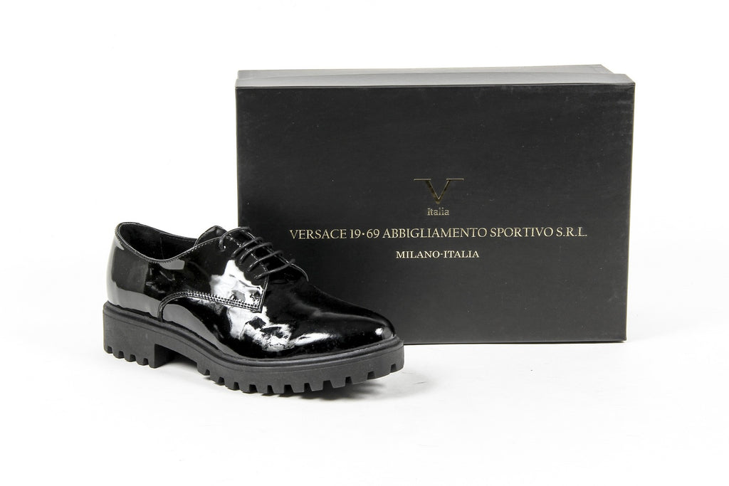 Scarpa stringata da donna V 1969 Italia C01 VERNICE NERO