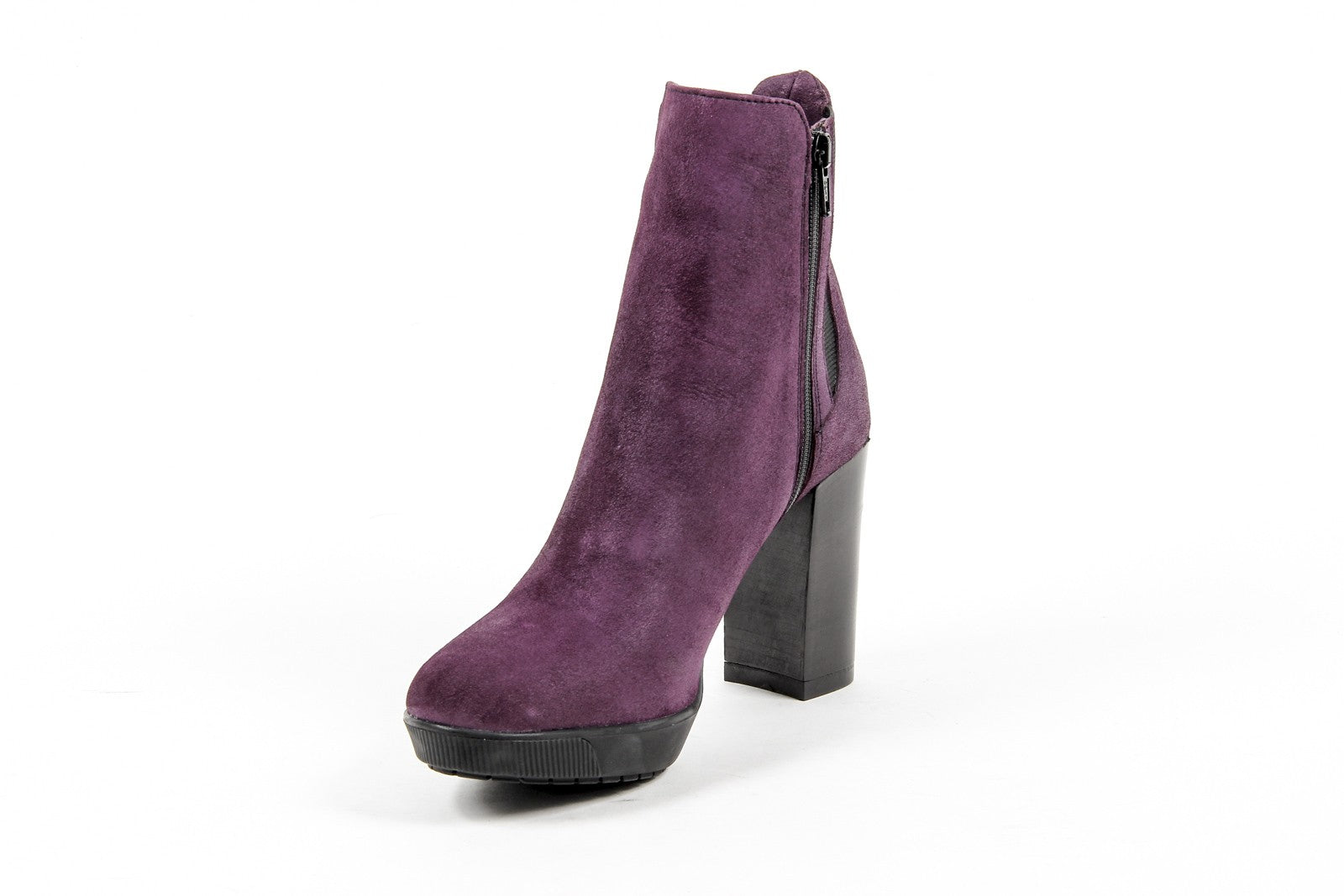 Stivaletto Donna V 1969 Italia C22 CAMOSCIO VIOLA