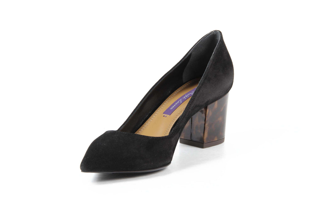 Ralph Lauren Scarpe da donna INES CAMOSCIO NERO