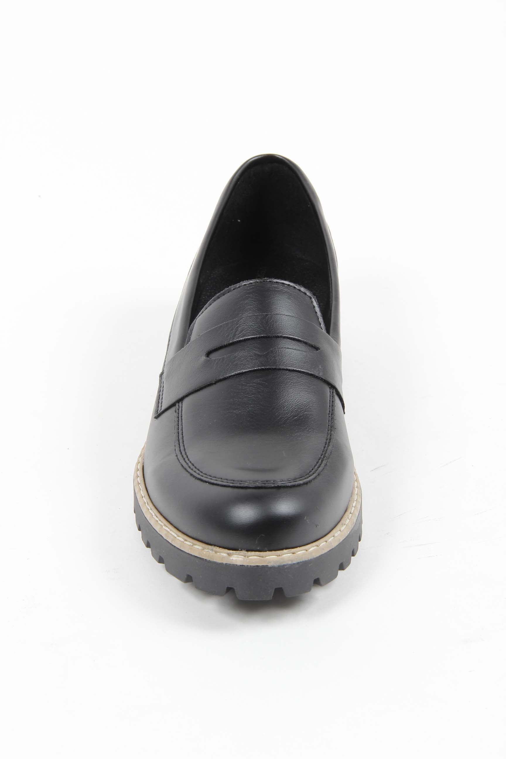 V 1969 Italia Womens Loafer MARGIE 3 PRINC. NERO