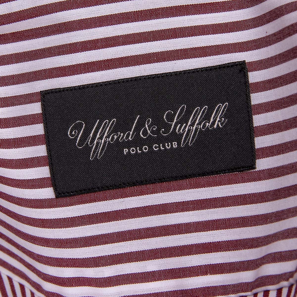 Camicia da uomo Ufford & Suffolk Polo Club USC01 A3 BORDEAUX