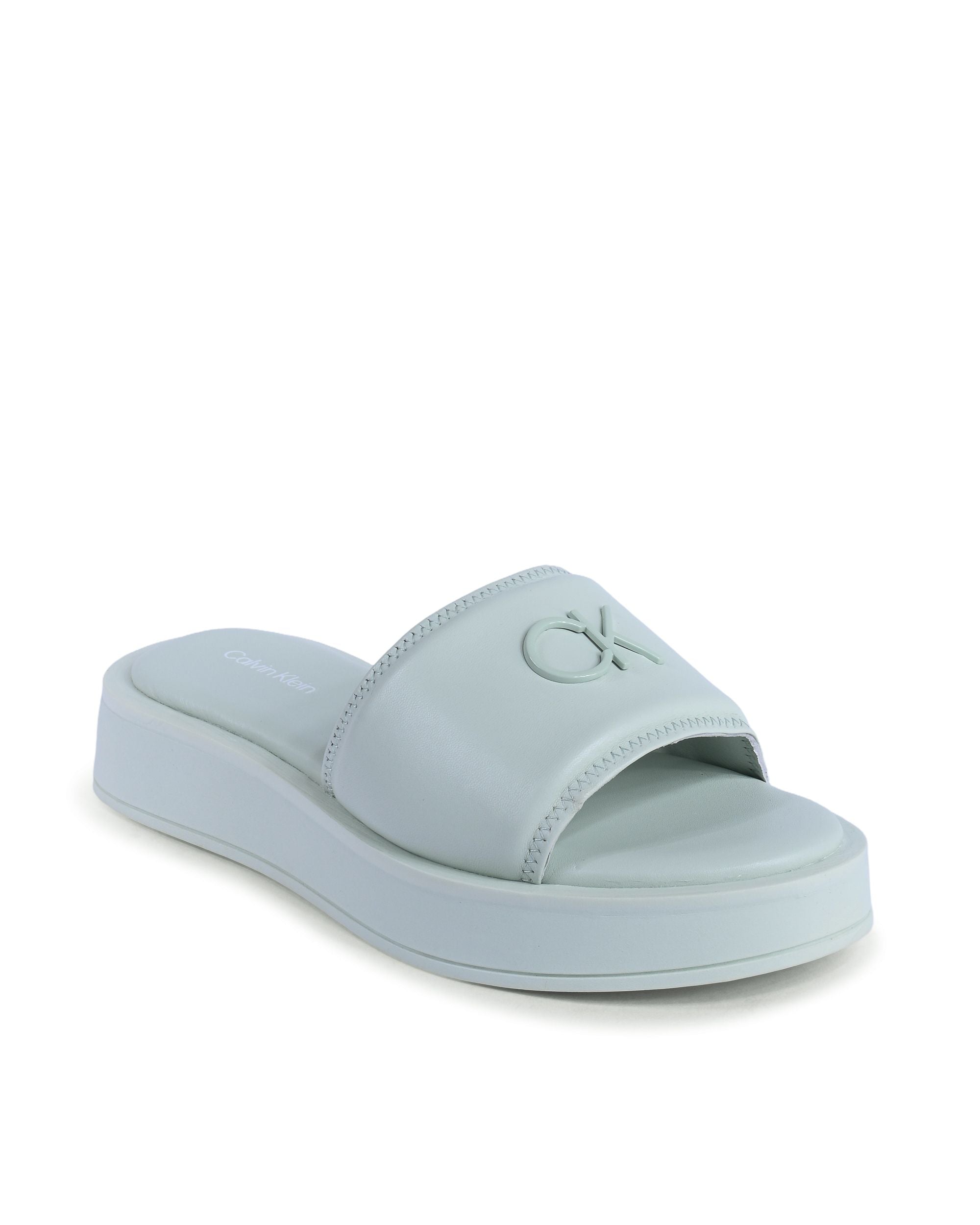 Calvin Klein Sandalo da donna verde HW0HW02049LIA