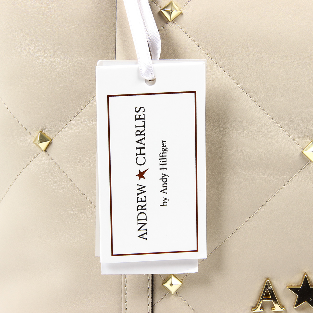 Borsa a mano da donna Andrew Charles Beige YAZMIN