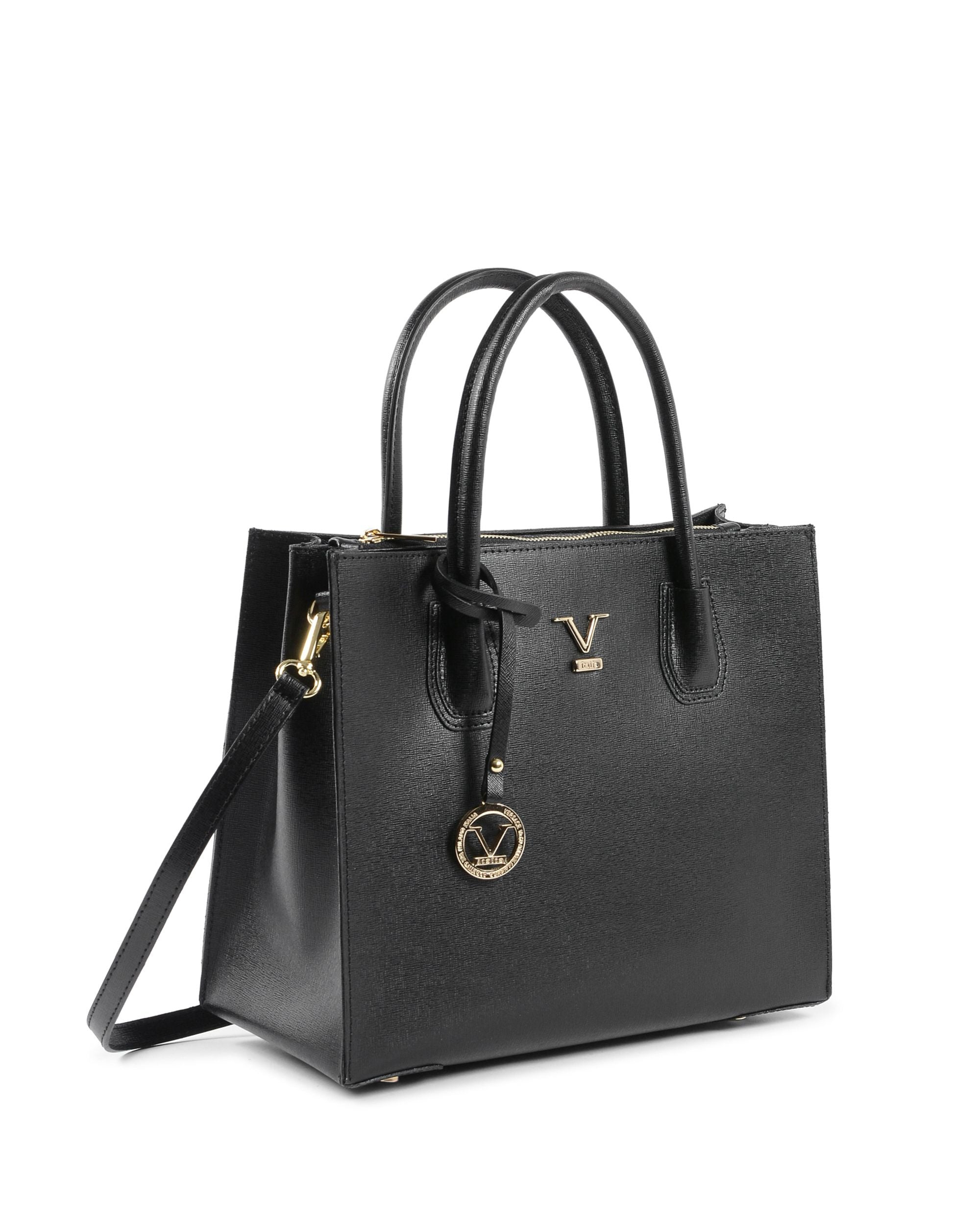V Italia Borsa a mano da donna nera BE10275 52 SAFFIANO NERO