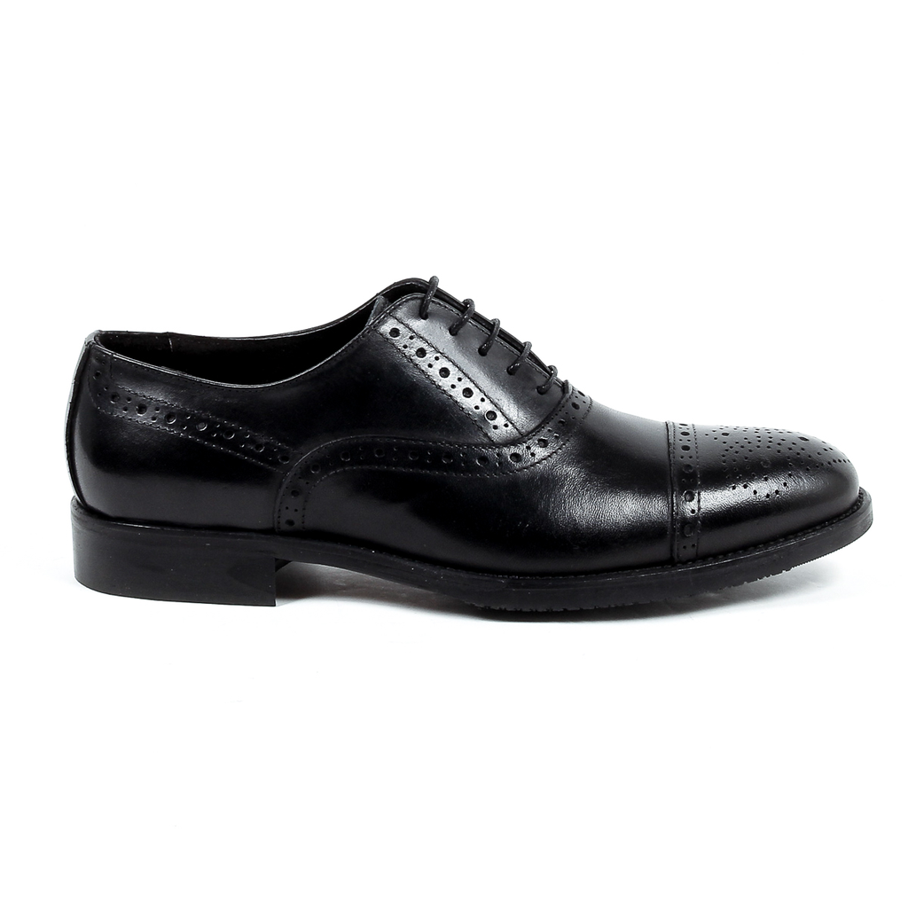 V 1969 Italia Scarpa Oxford Brogue da uomo