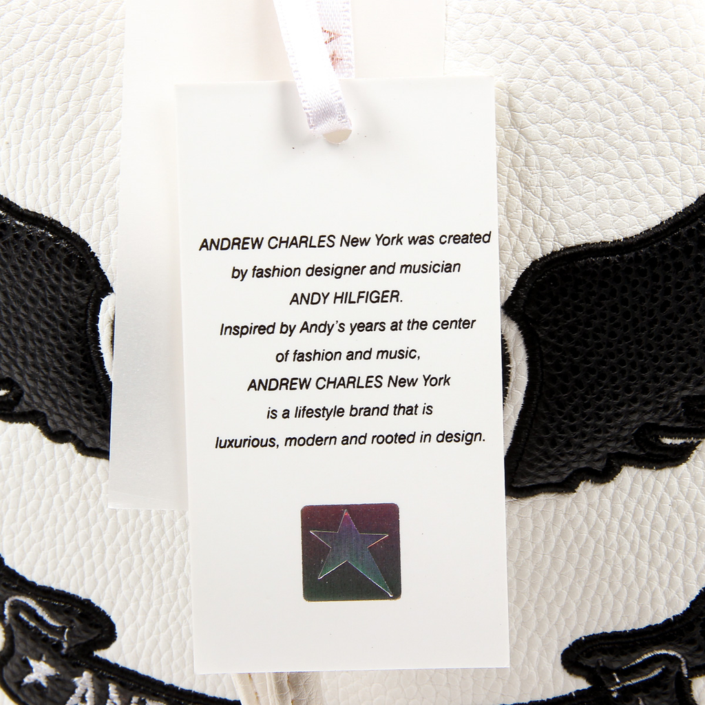 Borsa a mano da donna Andrew Charles bianca LUCINDA