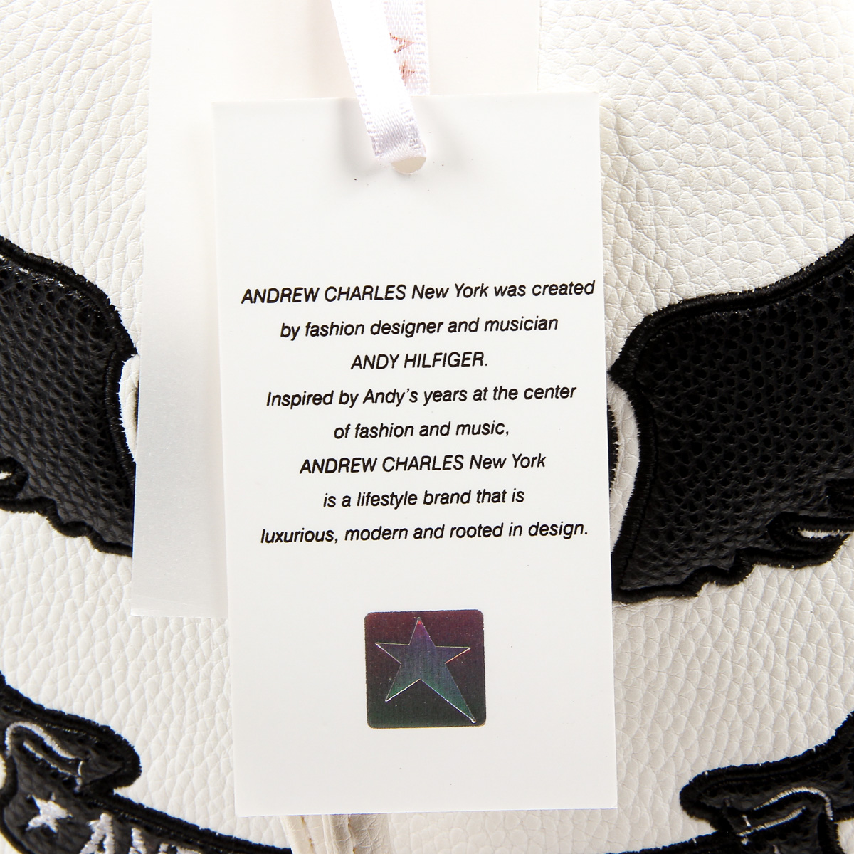 Borsa a mano da donna Andrew Charles bianca LUCINDA