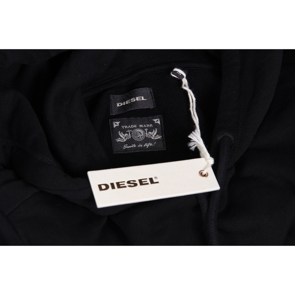 Felpa con cappuccio a maniche lunghe da uomo Diesel 00SGEG 0IAGX 900 S-OH