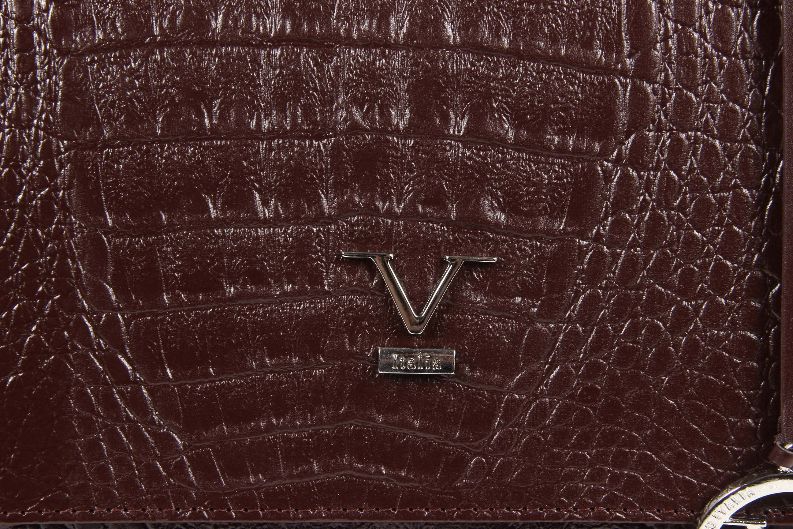 V 1969 Italia Borsa da donna ARC05 AGATA COCCO BORDEAUX