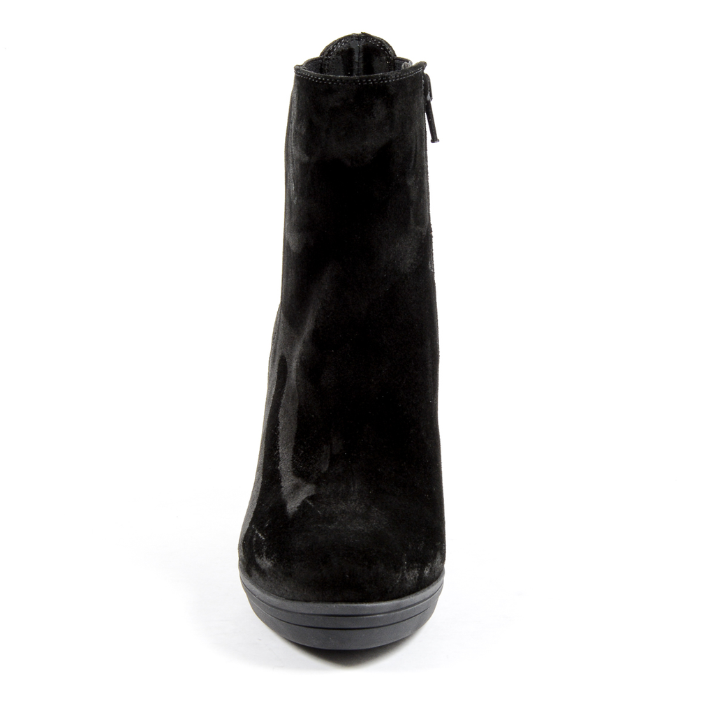V 1969 Italia Stivaletto con tacco da donna nero MADELYN