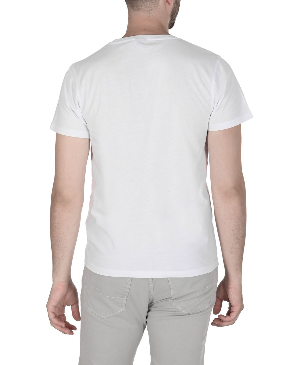 19V69 Italia T-Shirt Uomo VSC1MTS05 BIANCO
