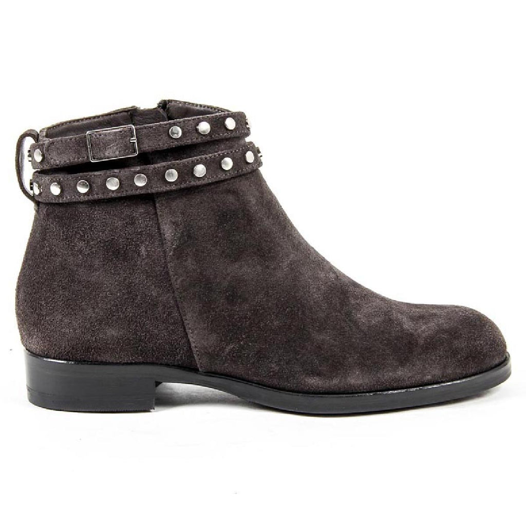 Stivaletto Donna V 1969 Italia DORIS CAMOSCIO FANGO SCURO