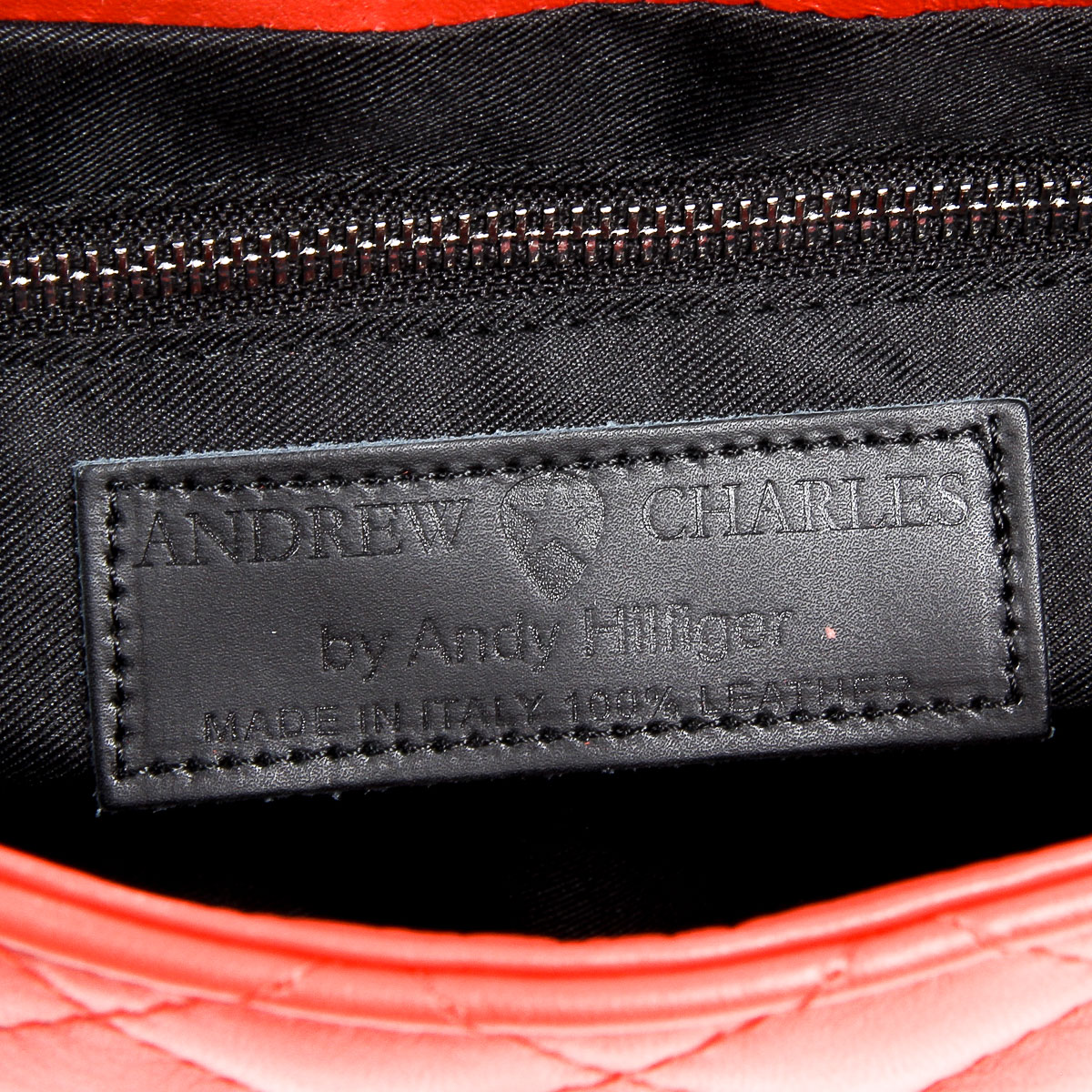 Borsa a mano da donna Andrew Charles rossa AZALEA
