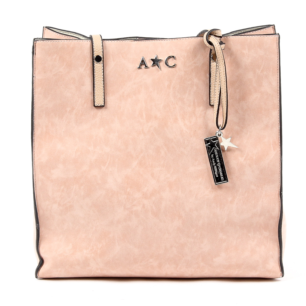 Borsa a mano da donna Andrew Charles Rosa SERINA