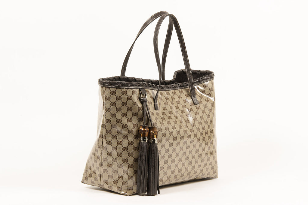 Borsa a mano Gucci Crystal GG Tote da donna