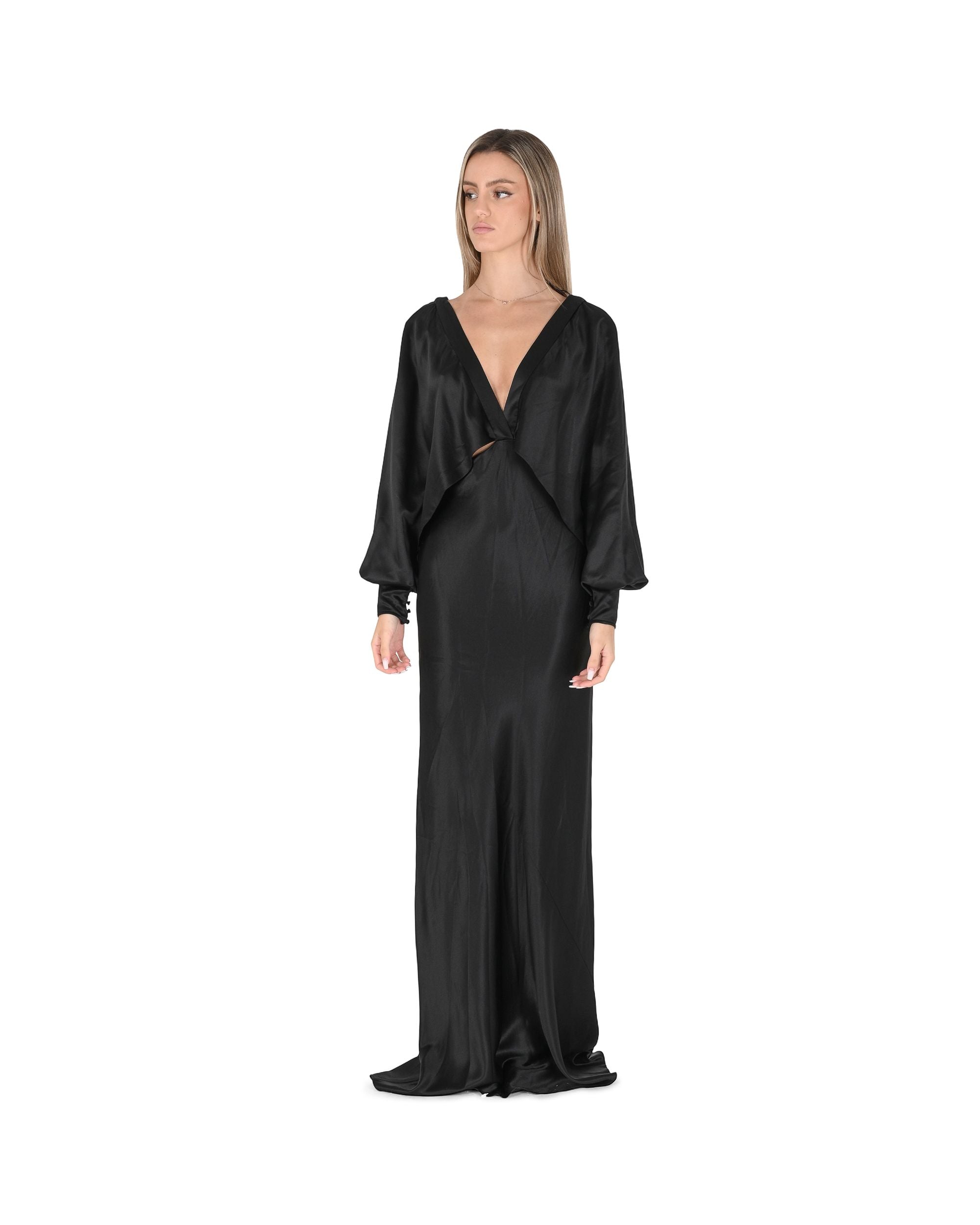 Abito da donna Saint Laurent 801228Y001W 1000 801