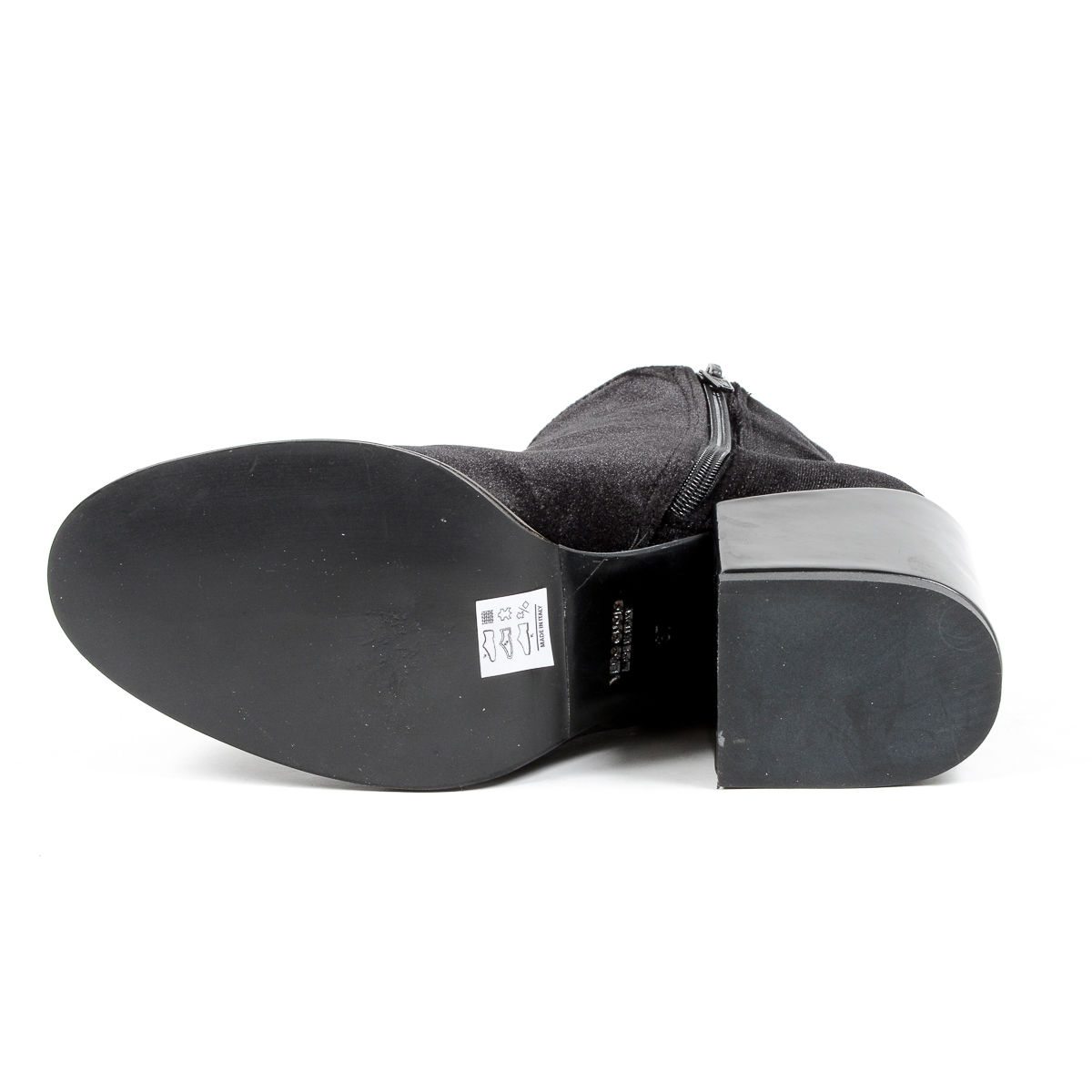 Stivaletti con tacco da donna Andrew Charles neri CHARLIZE