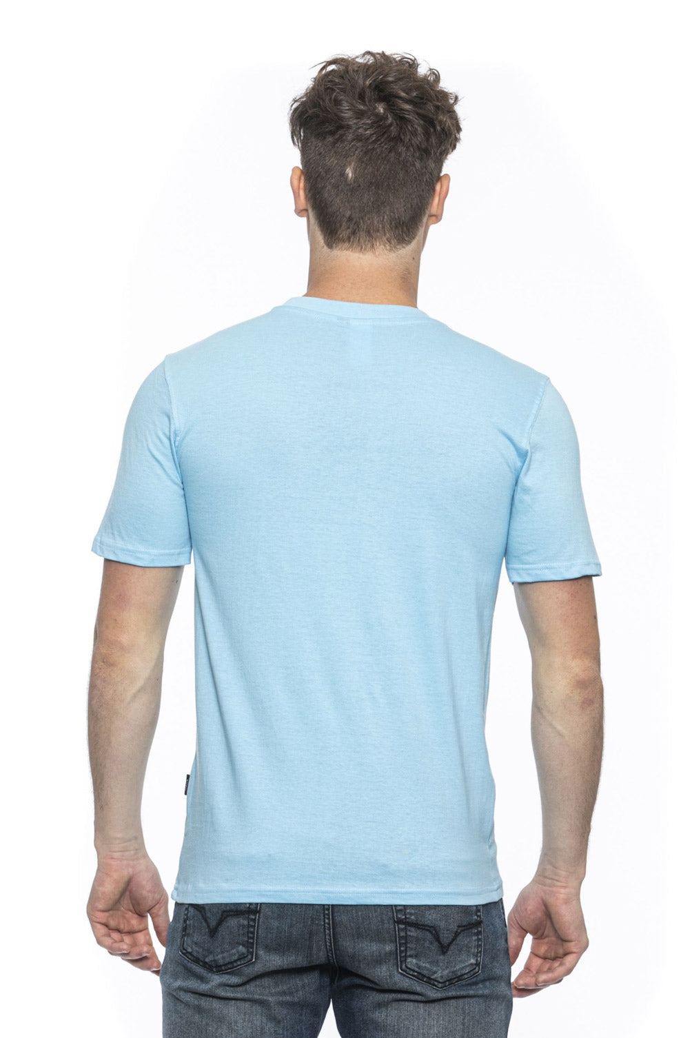 19V69 Italia T-Shirt Uomo Azzurro ERIC AZZURRO