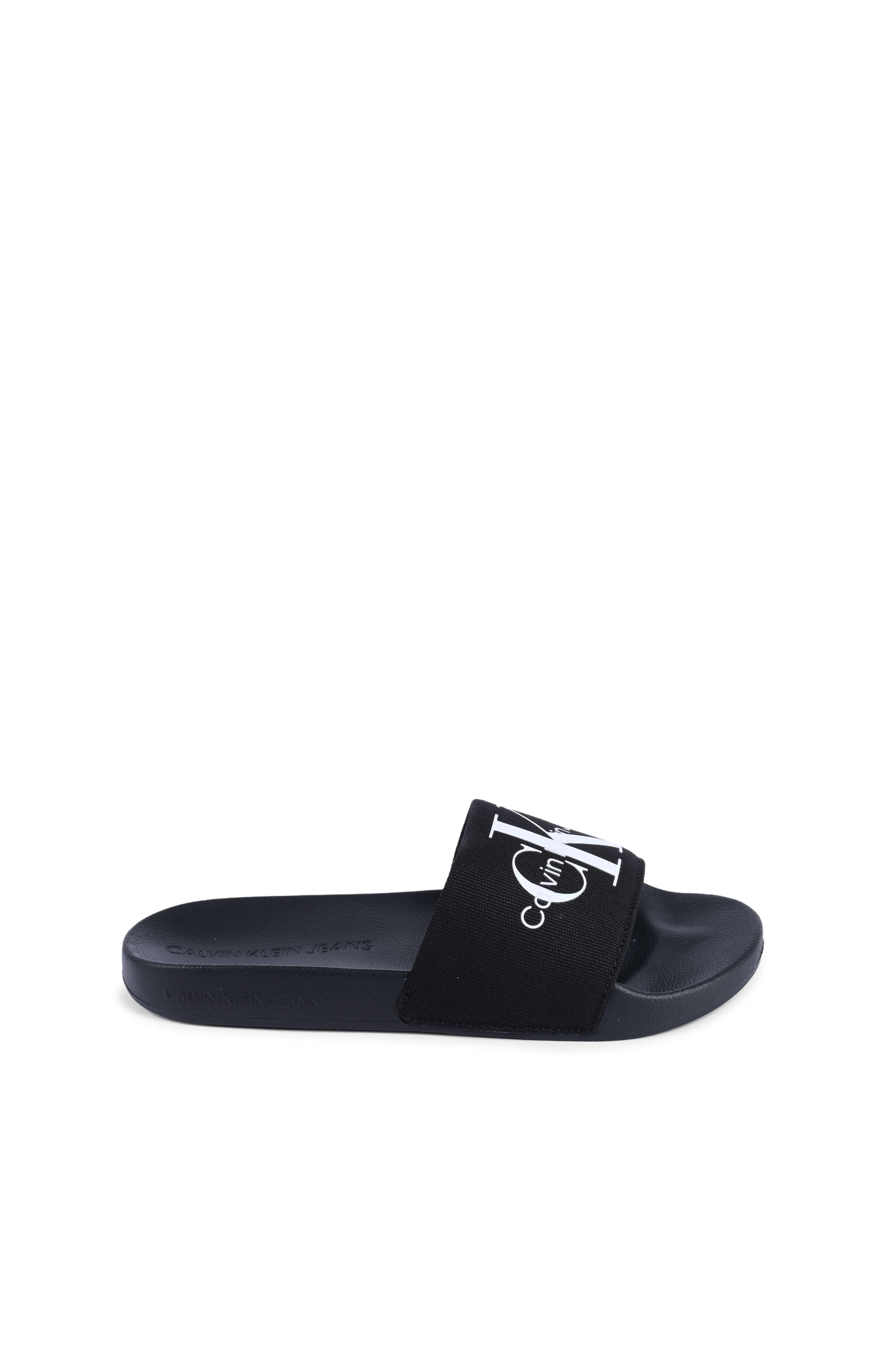 Ciabatte Calvin Klein da donna nere YW0YW00103BDS