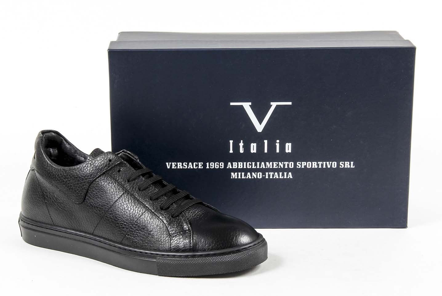 Sneaker da uomo V 1969 Italia V5421 ALCE BOTTOLATO NERO