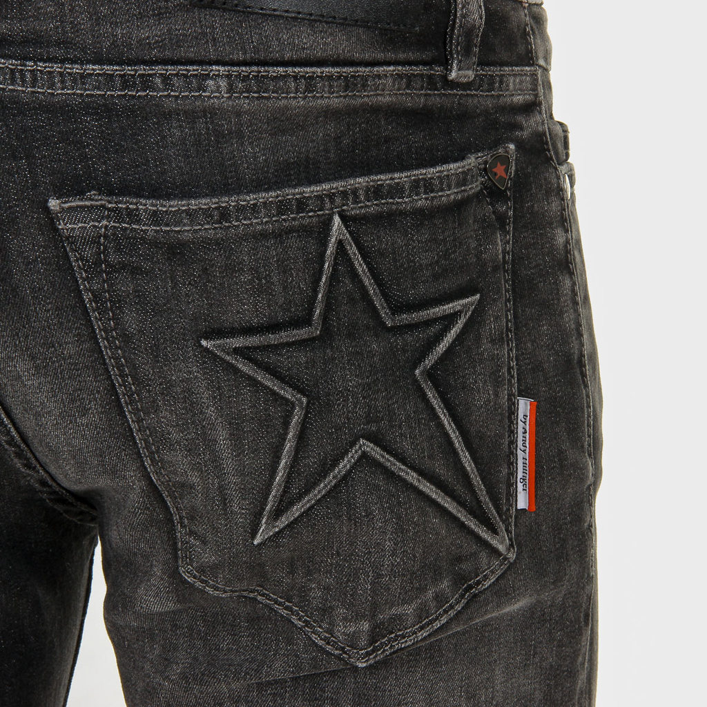 Jeans da uomo Andrew Charles grigio scuro JAN