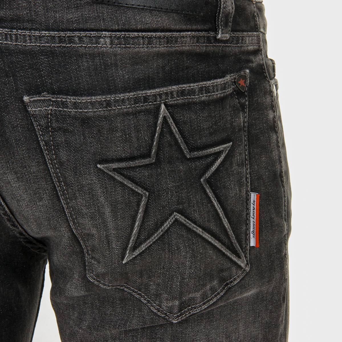 Jeans da uomo Andrew Charles grigio scuro JAN