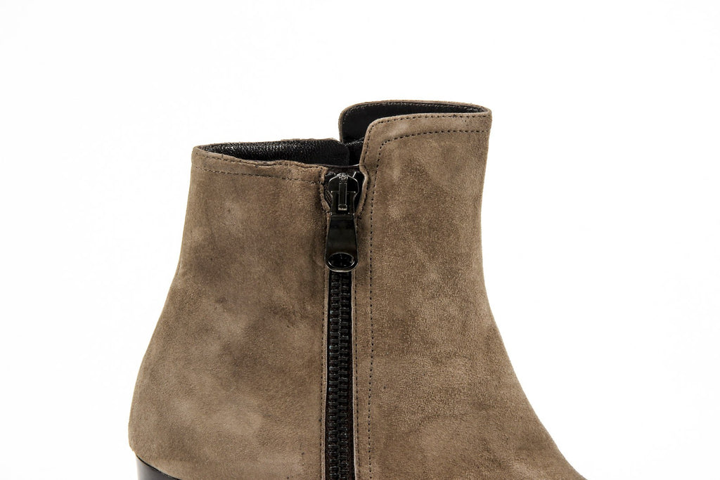 V 1969 Italia Stivaletto Donna S04 CAMOSCIO TAUPE