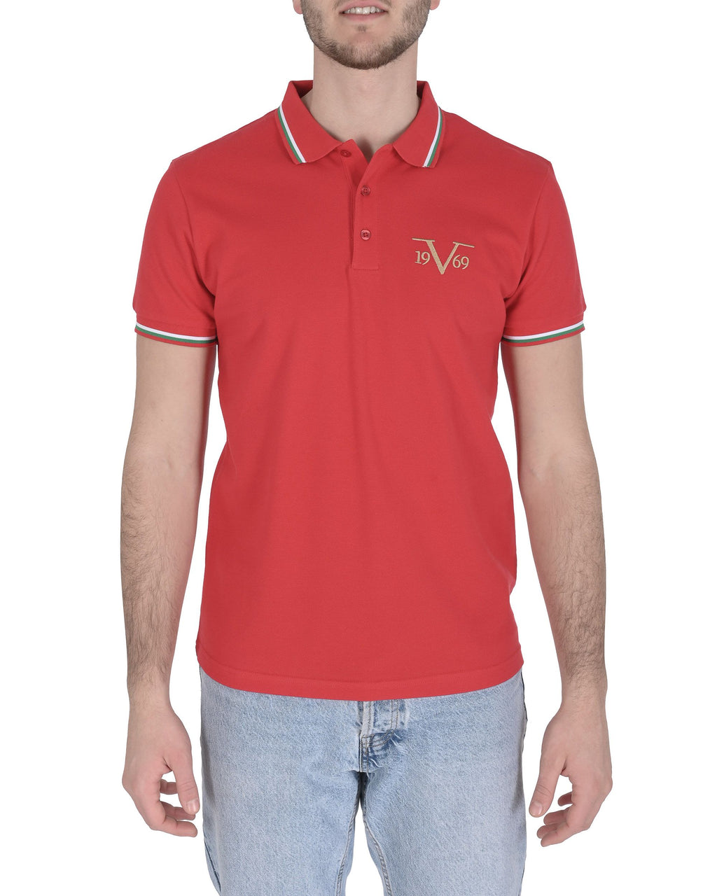 19V69 Italia Polo Uomo OLAF ROSSO