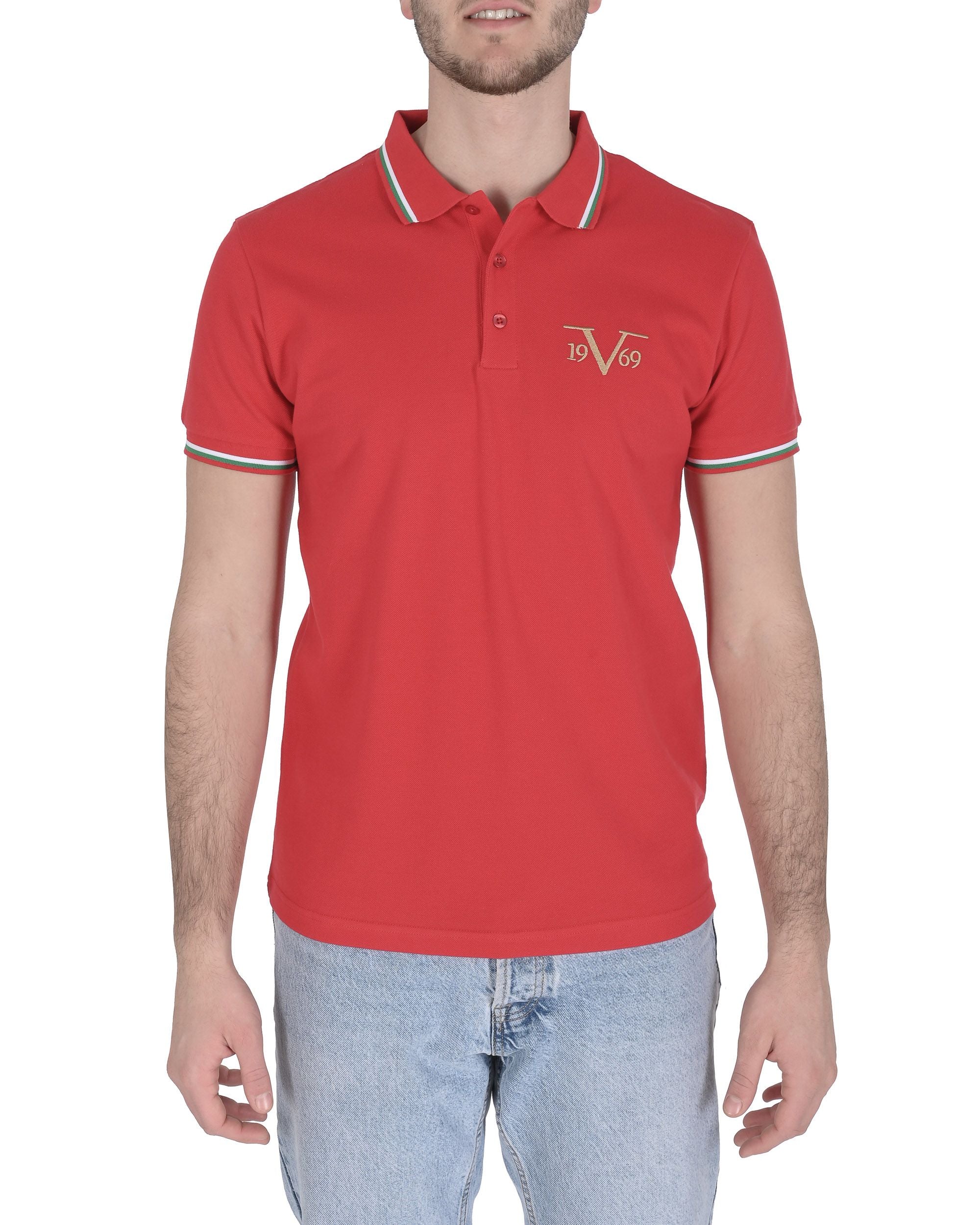 19V69 Italia Polo Uomo OLAF ROSSO