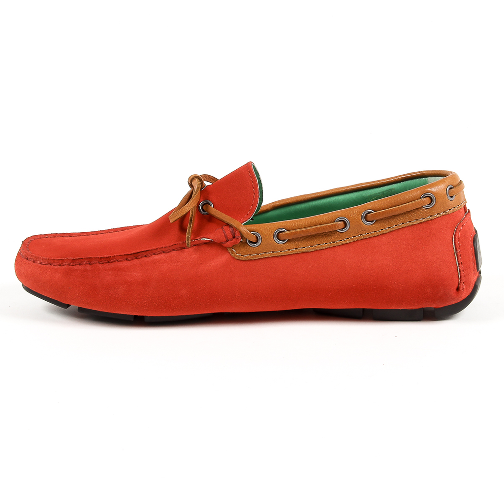 Mocassino da uomo V 1969 Italia Rosso OPACO