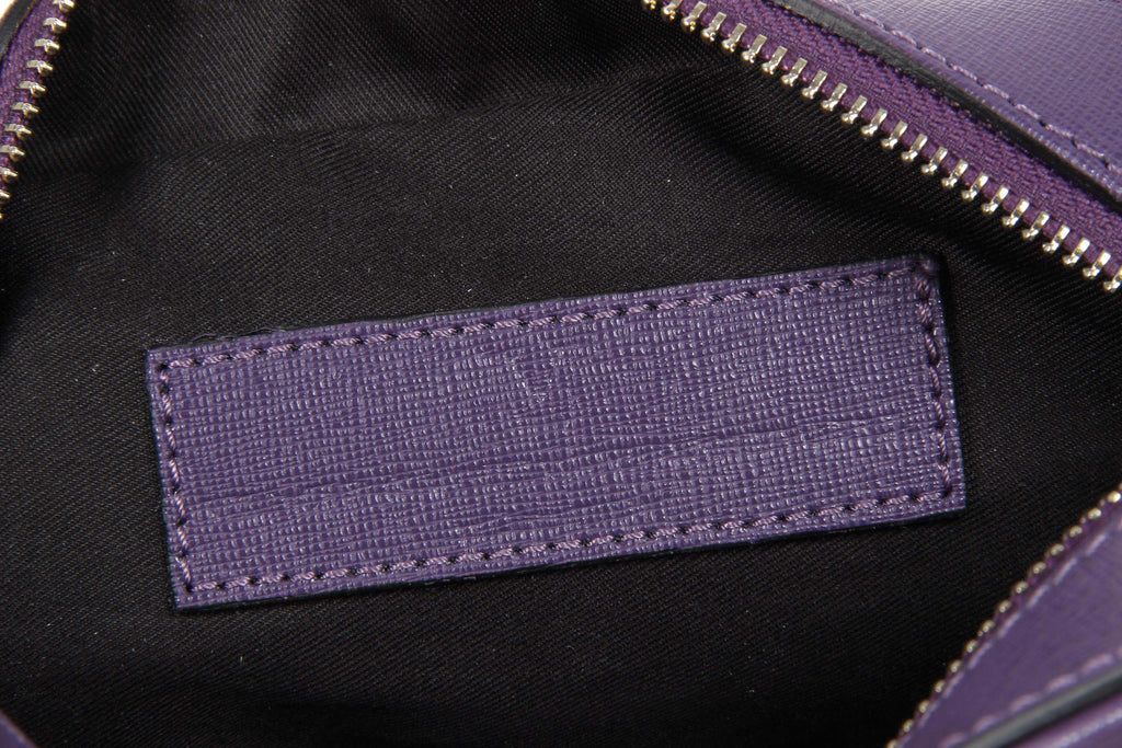 V 1969 Italia Borsa da donna V001 SAFFIANO VIOLA
