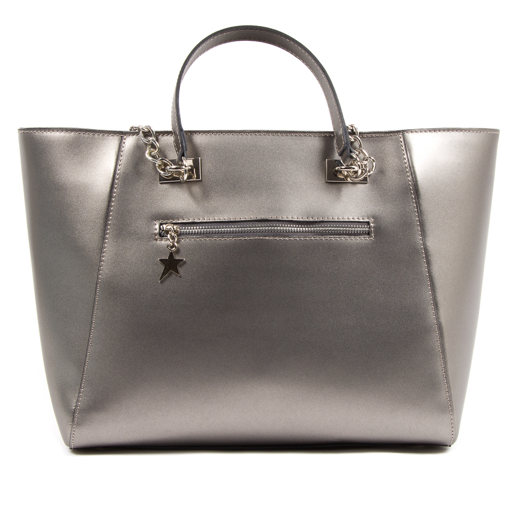 Borsa a mano da donna Andrew Charles Silver KEY