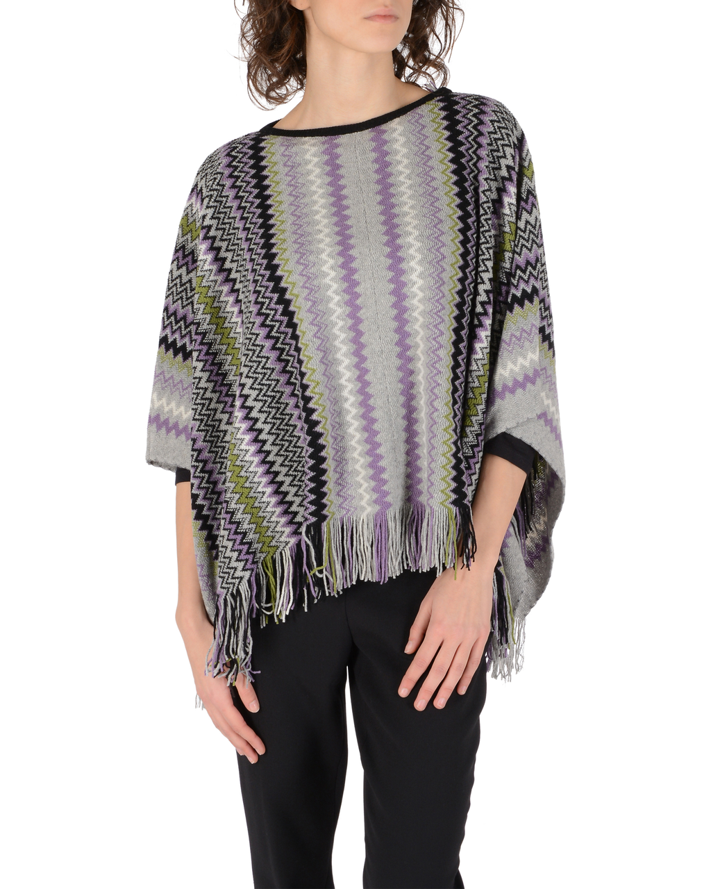 Missoni Donna Poncho Multicolore POB1KAD61720002