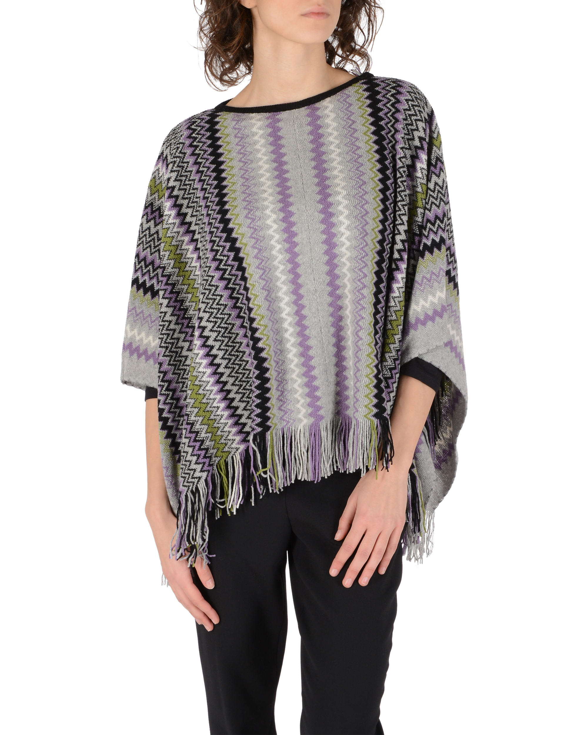 Missoni Donna Poncho Multicolore POB1KAD61720002