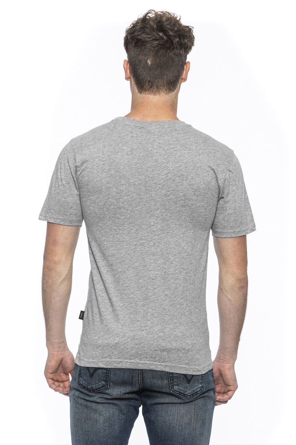 19V69 Italia T-Shirt Uomo Grigio TROY GREY