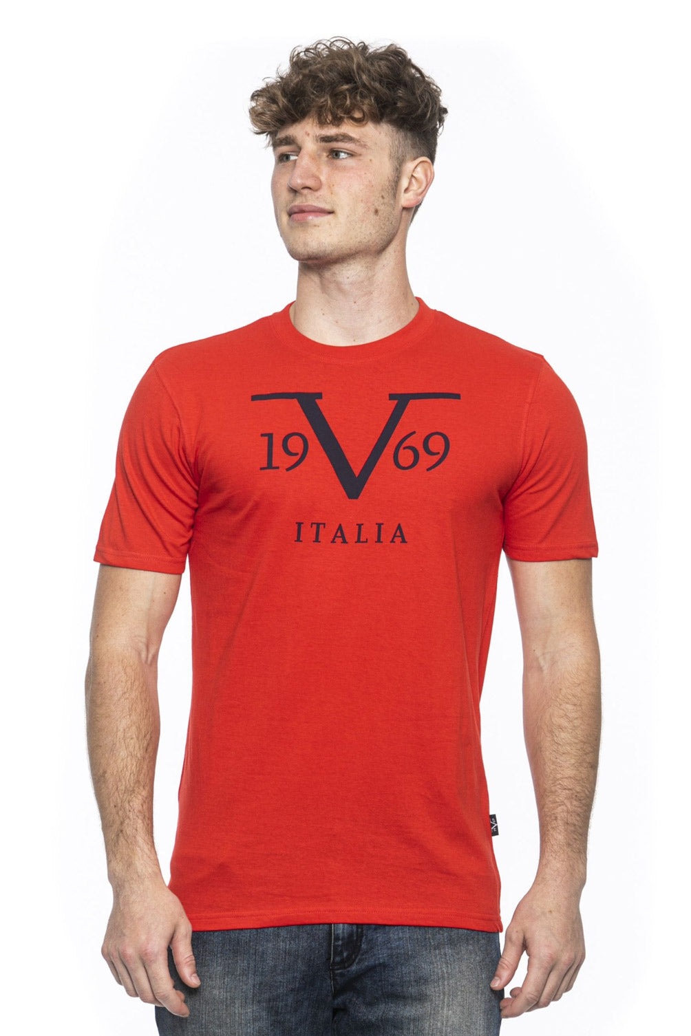 19V69 Italia T-Shirt Uomo Rossa RAYAN RED